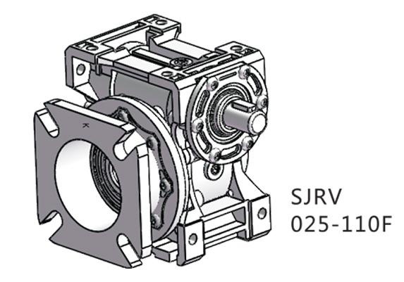 SJRV 025-110F帶法蘭蝸輪蝸桿減速機(jī)